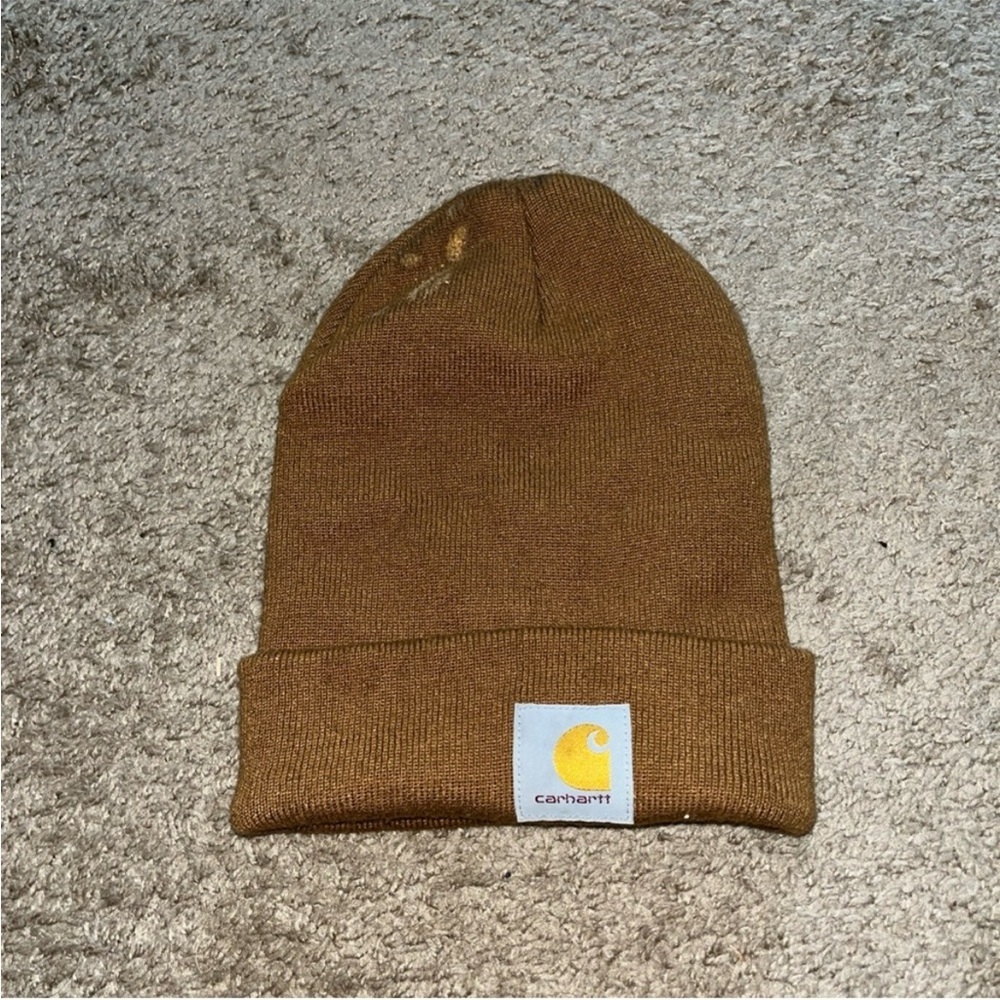 Carhartt Tan Knit Beanie